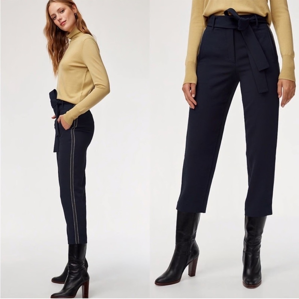 Aritzia Wilfred Jallade Pant Ankle Crop Trousers
